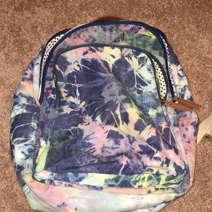 tye-dye backpack